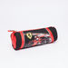 Ferrari Printed Round Pencil Case with Zip Closure-Pencil Cases-thumbnail-0