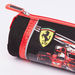 Ferrari Printed Round Pencil Case with Zip Closure-Pencil Cases-thumbnail-2