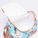 Simba Floral Printed Lunch Bag with Zip Closure and Adjustable Strap-Lunch Bags-thumbnail-4