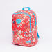 Fusion Floral Printed Backpack with Zip Closure and Adjustable Straps-Backpacks-thumbnail-0