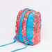 Fusion Floral Printed Backpack with Zip Closure and Adjustable Straps-Backpacks-thumbnail-1
