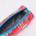 Fusion Floral Printed Round Pencil Case with Zip Closure-Pencil Cases-thumbnail-3