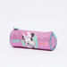 Minnie Mouse Printed Glitter Pencil Case with Zip Closure-Pencil Cases-thumbnail-0