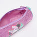 Minnie Mouse Printed Glitter Pencil Case with Zip Closure-Pencil Cases-thumbnail-3