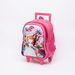 Sofia the Princess Printed Trolley Backpack with Zip Closure-Trolleys-thumbnail-0