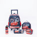 Cars Printed Trolley Backpack with Zip Closure-Trolleys-thumbnail-6