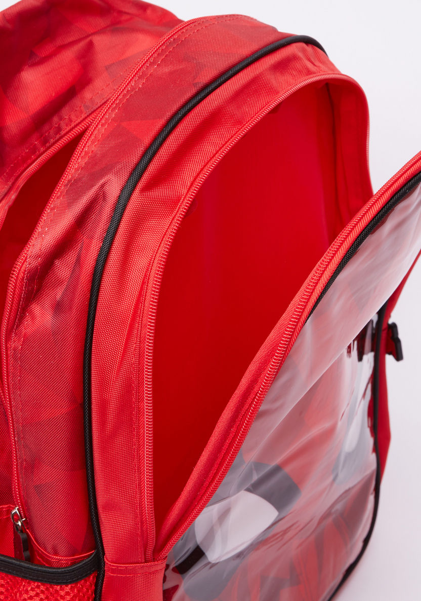 Spider-Man Printed Backpack with Zip Closure-Backpacks-image-3
