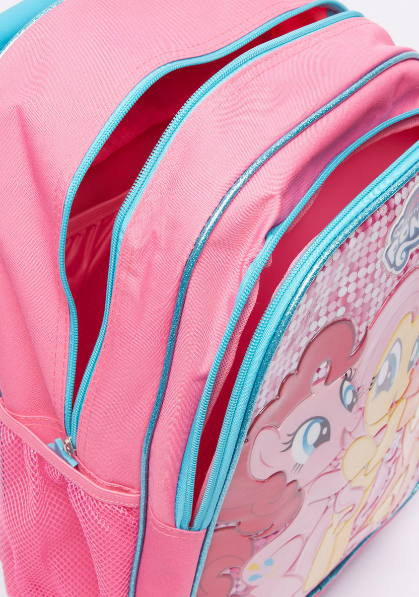 My Little Pony Printed 5-Piece Trolley Backpack Set-School Sets-image-5