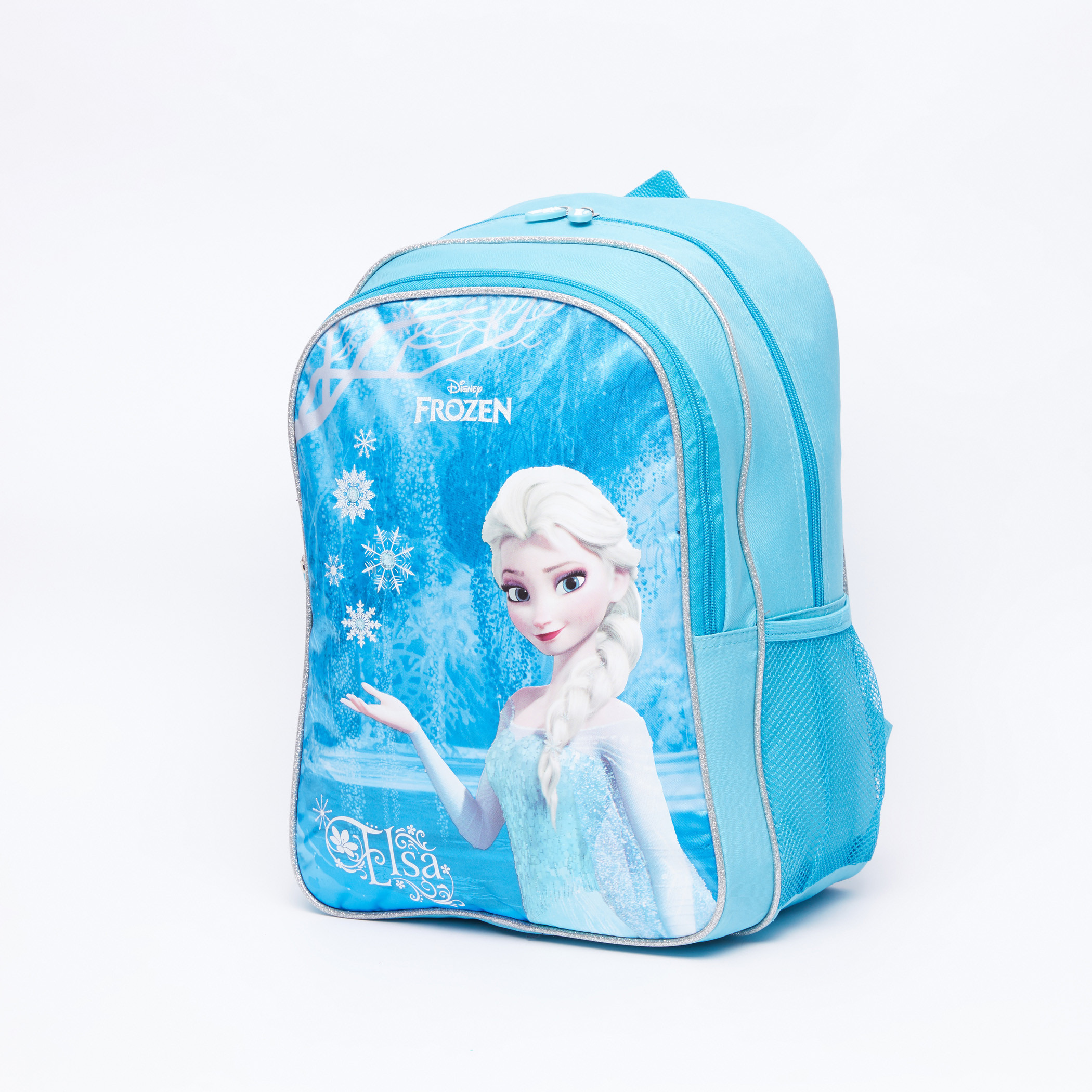 طقم حقيبة ظهر بعجلات وطبعات فروزن - 5 قطع-school-bagsandbackpacks-backpacks-image-2