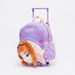 Sofia the First 3D Trolley Backpack with Zip Closure-Trolleys-thumbnail-0
