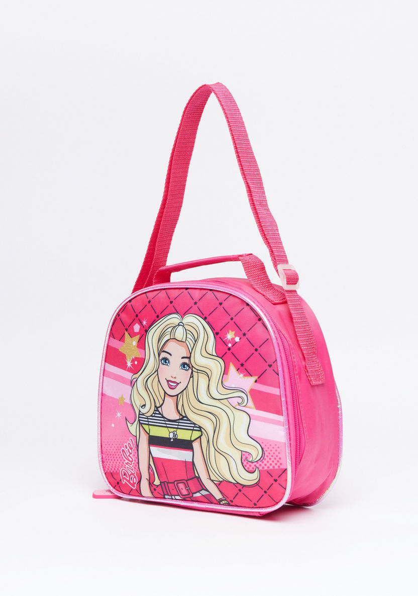 Barbie Printed 5-Piece Trolley Backpack Set-School Sets-image-6