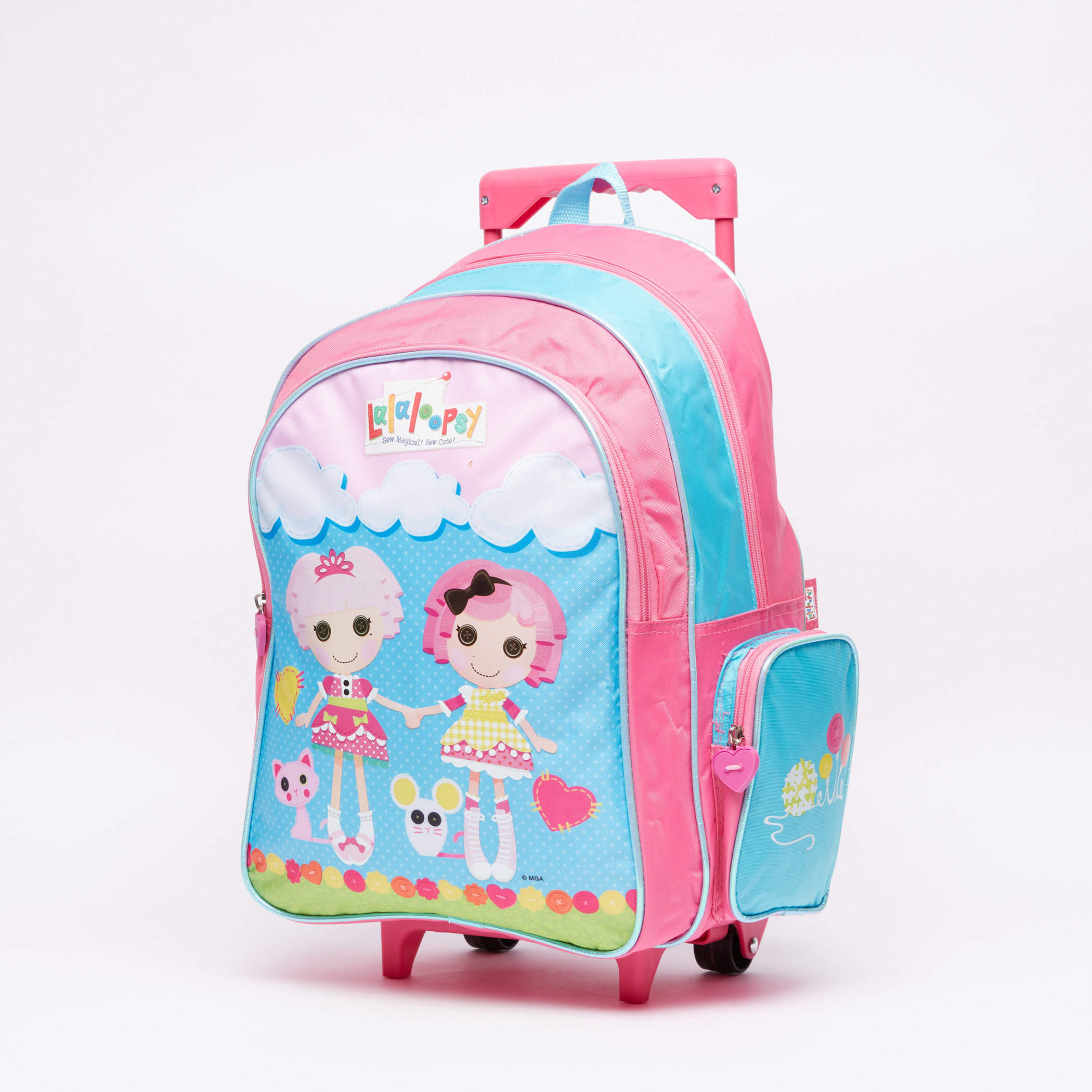 Lalaloopsy Printed 5-Piece Trolley Backpack Set-school-bagsandbackpacks-trolleybags-image-2