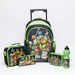 Ninja Turtle Printed Trolley Backpack with Zip Closure-School Sets-thumbnail-0