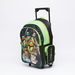Ninja Turtle Printed Trolley Backpack with Zip Closure-School Sets-thumbnail-1
