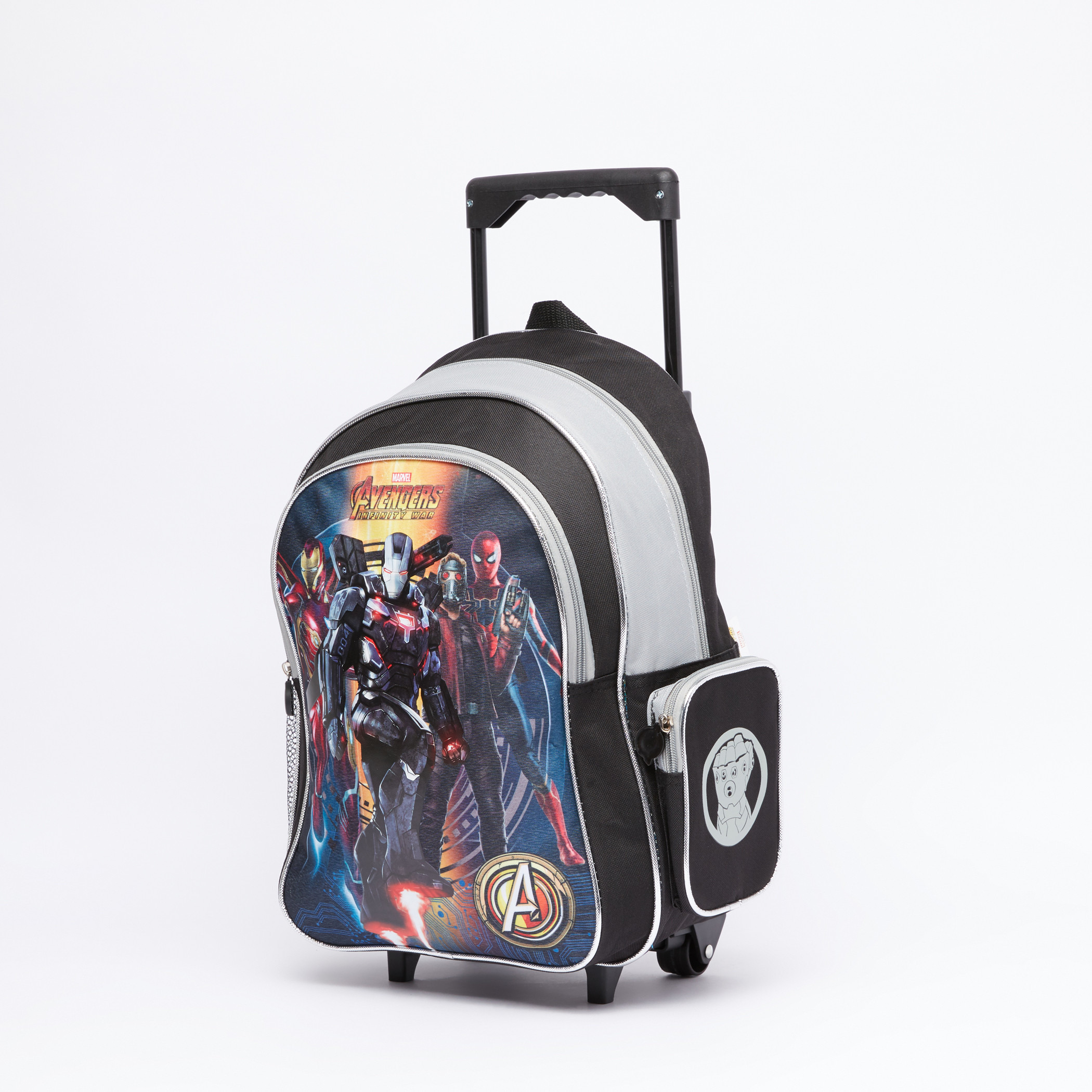 Avengers Printed 5-Piece Trolley Backpack Set-school-bagsandbackpacks-trolleybags-image-2