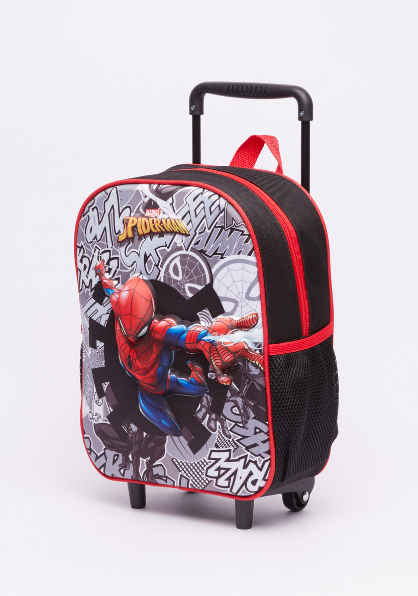 Spider-Man Printed 3-Piece Trolley Backpack Set-School Sets-image-1