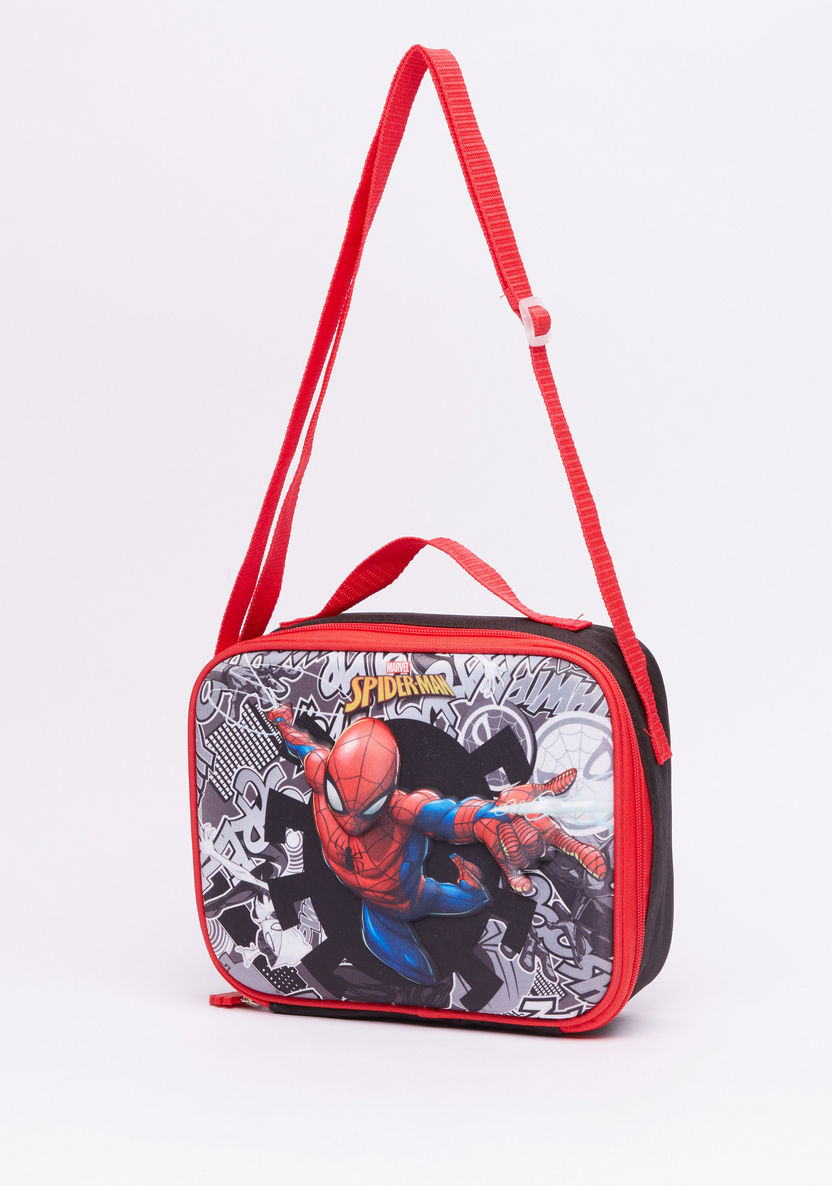 Spider-Man Printed 3-Piece Trolley Backpack Set-School Sets-image-6