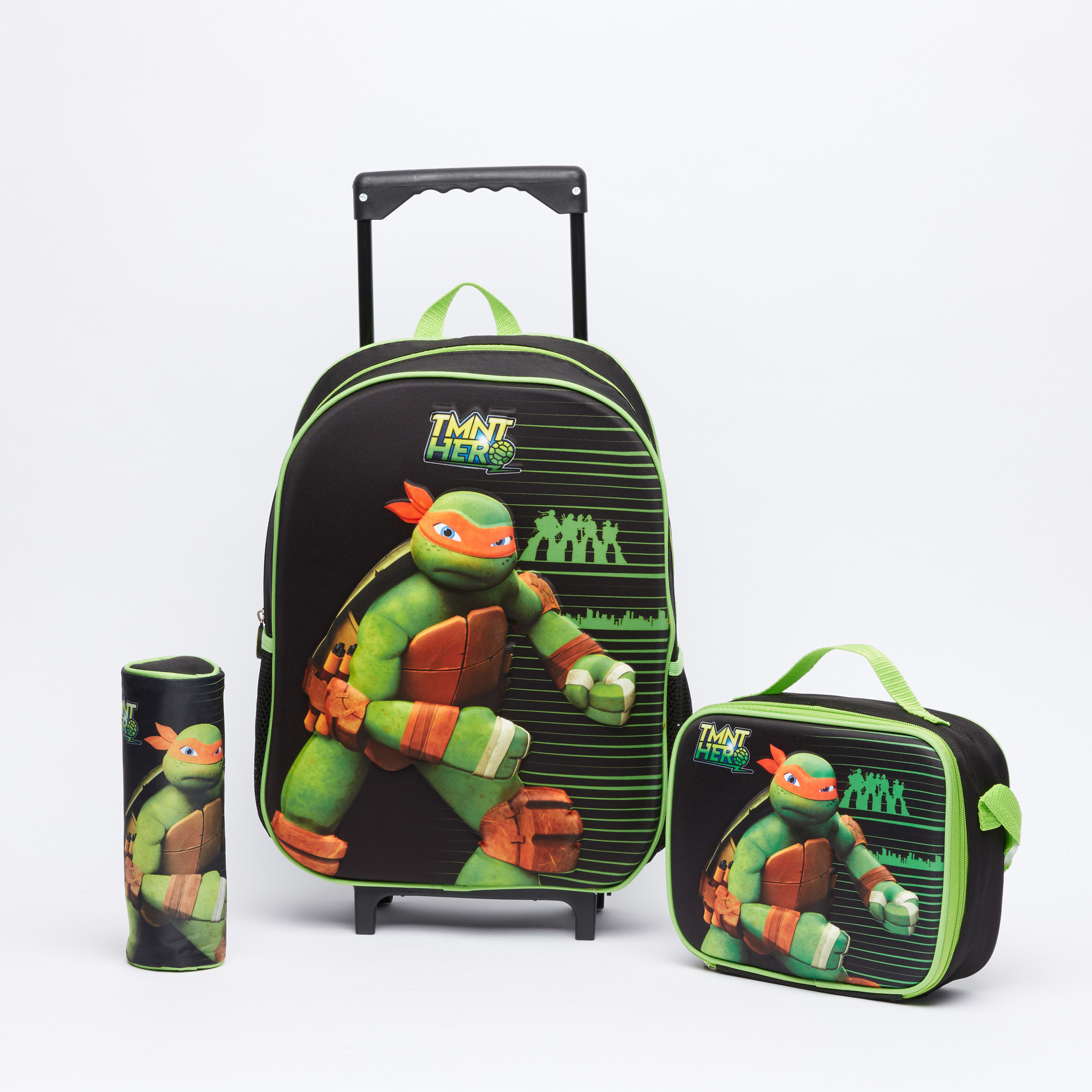 ninja turtle rolling suitcase