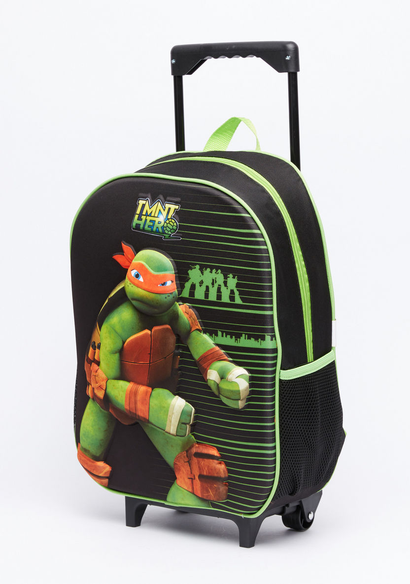 Teenage Mutant Ninja Turtles Printed 3-Piece Trolley Backpack Set-School Sets-image-1