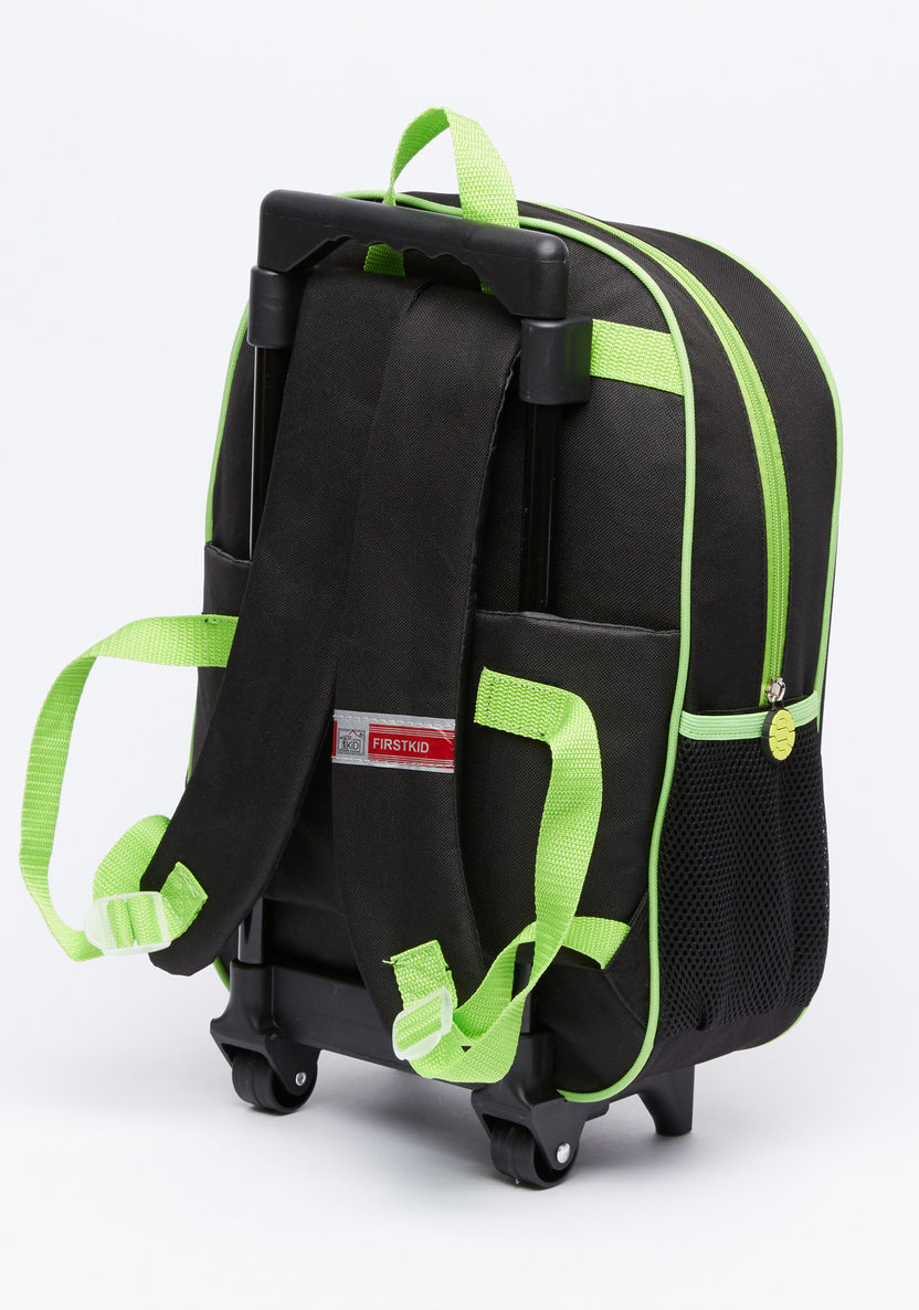 Teenage Mutant Ninja Turtles Printed 3-Piece Trolley Backpack Set-School Sets-image-2