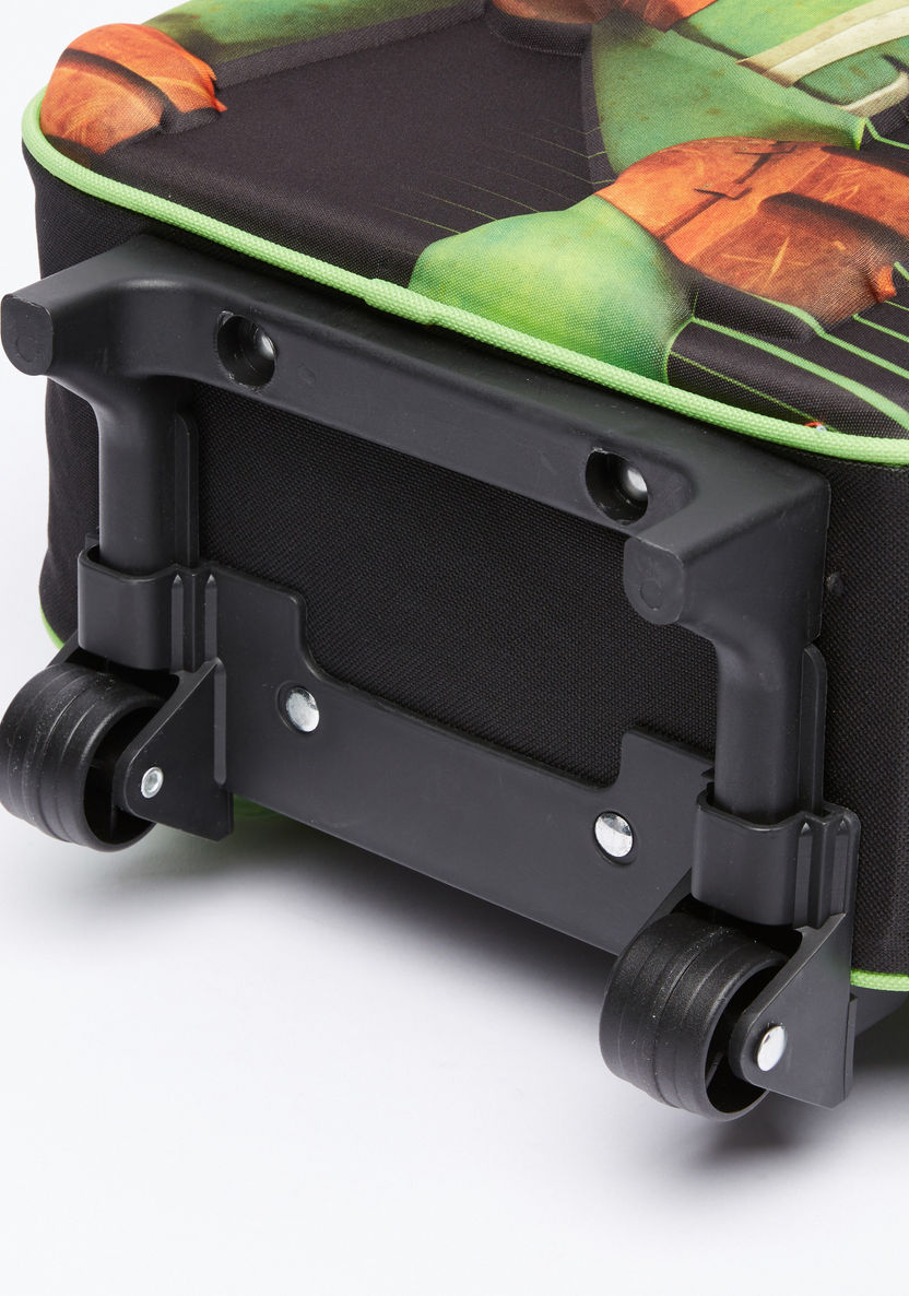 Teenage Mutant Ninja Turtles Printed 3-Piece Trolley Backpack Set-School Sets-image-4