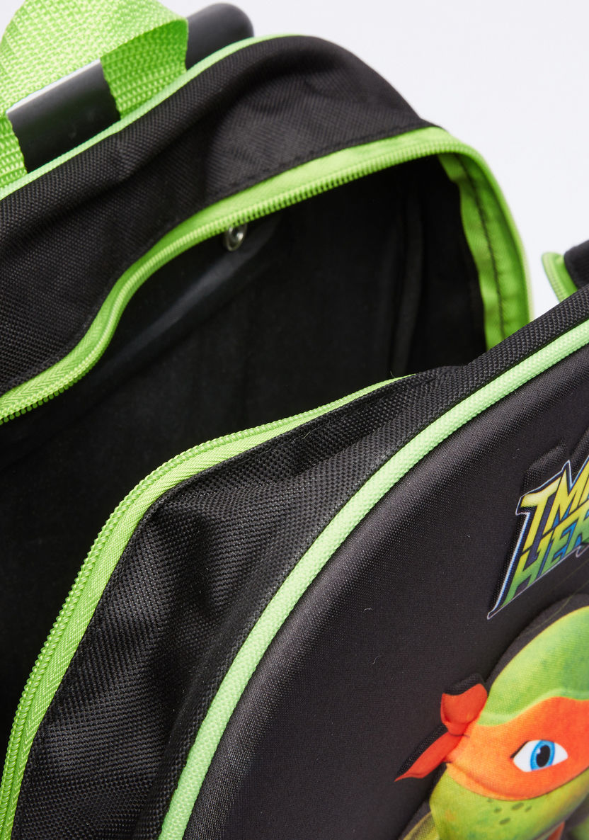 Teenage Mutant Ninja Turtles Printed 3-Piece Trolley Backpack Set-School Sets-image-5