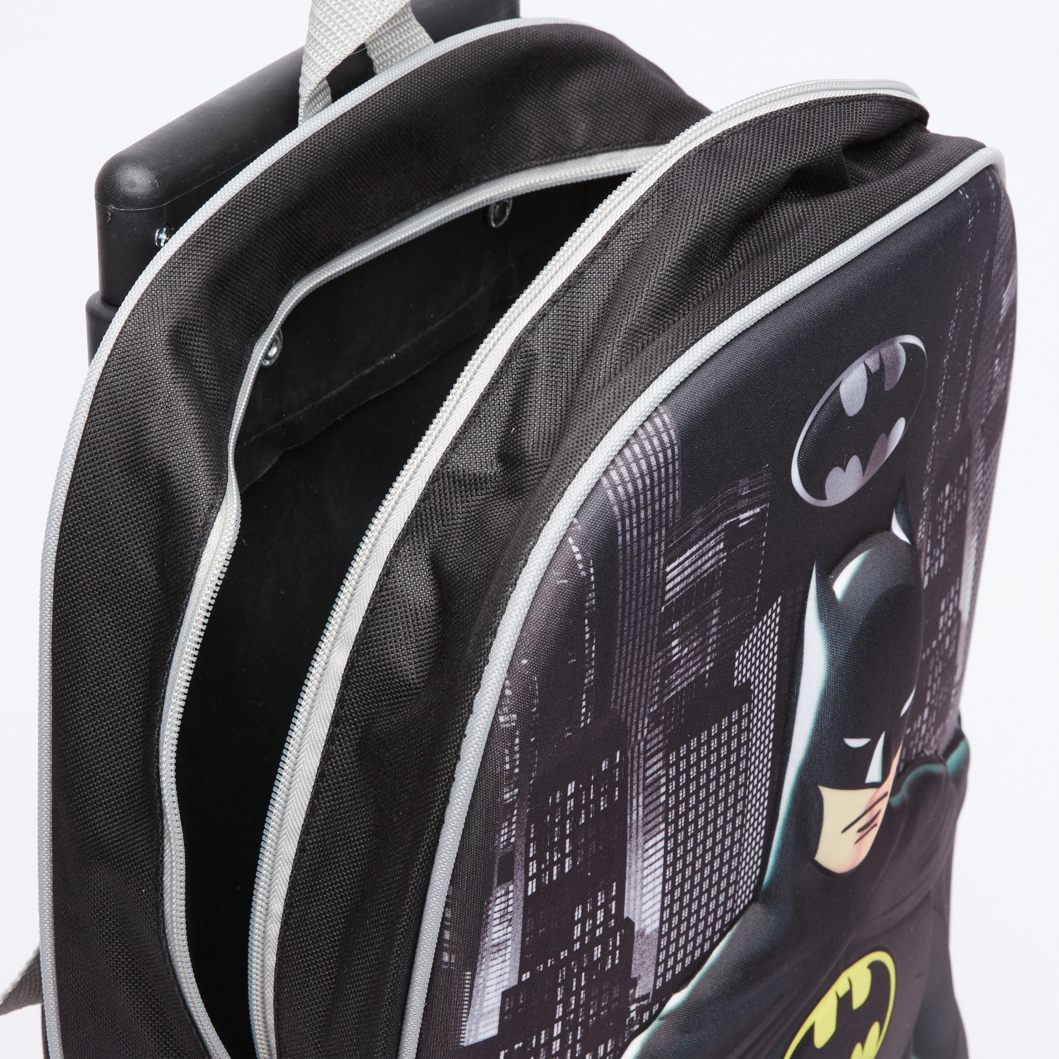 طقم حقيبة ظهر بعجلات 3 قطع بطبعات باتمان-school-bagsandbackpacks-trolleybags-image-6