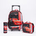 Cars Printed 3-Piece Trolley Backpack Set-School Sets-thumbnail-0
