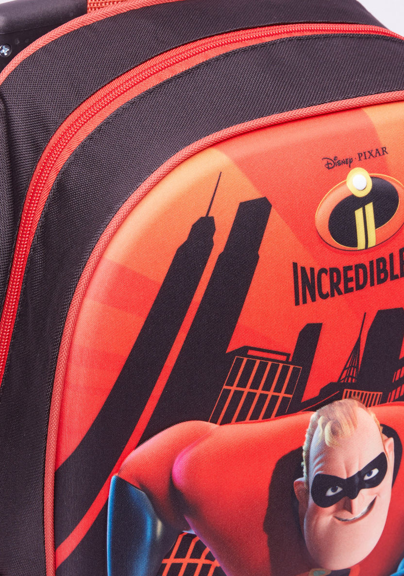 The Incredibles 2 Printed 3-Piece Trolley Backpack Set-School Sets-image-3
