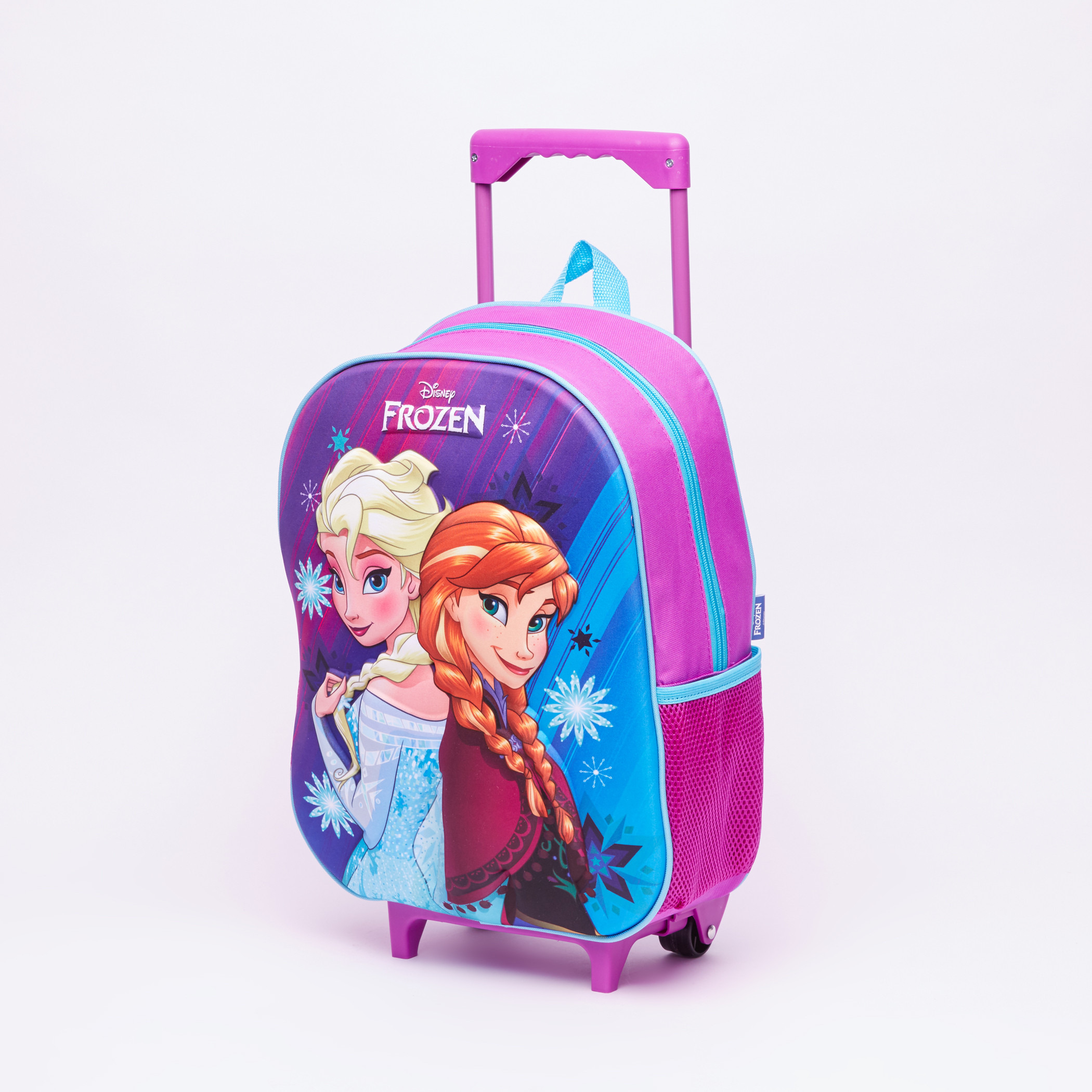 طقم حقيبة ظهر بعجلات بطبعة فروزن من 3 قطع-school-bagsandbackpacks-trolleybags-image-2