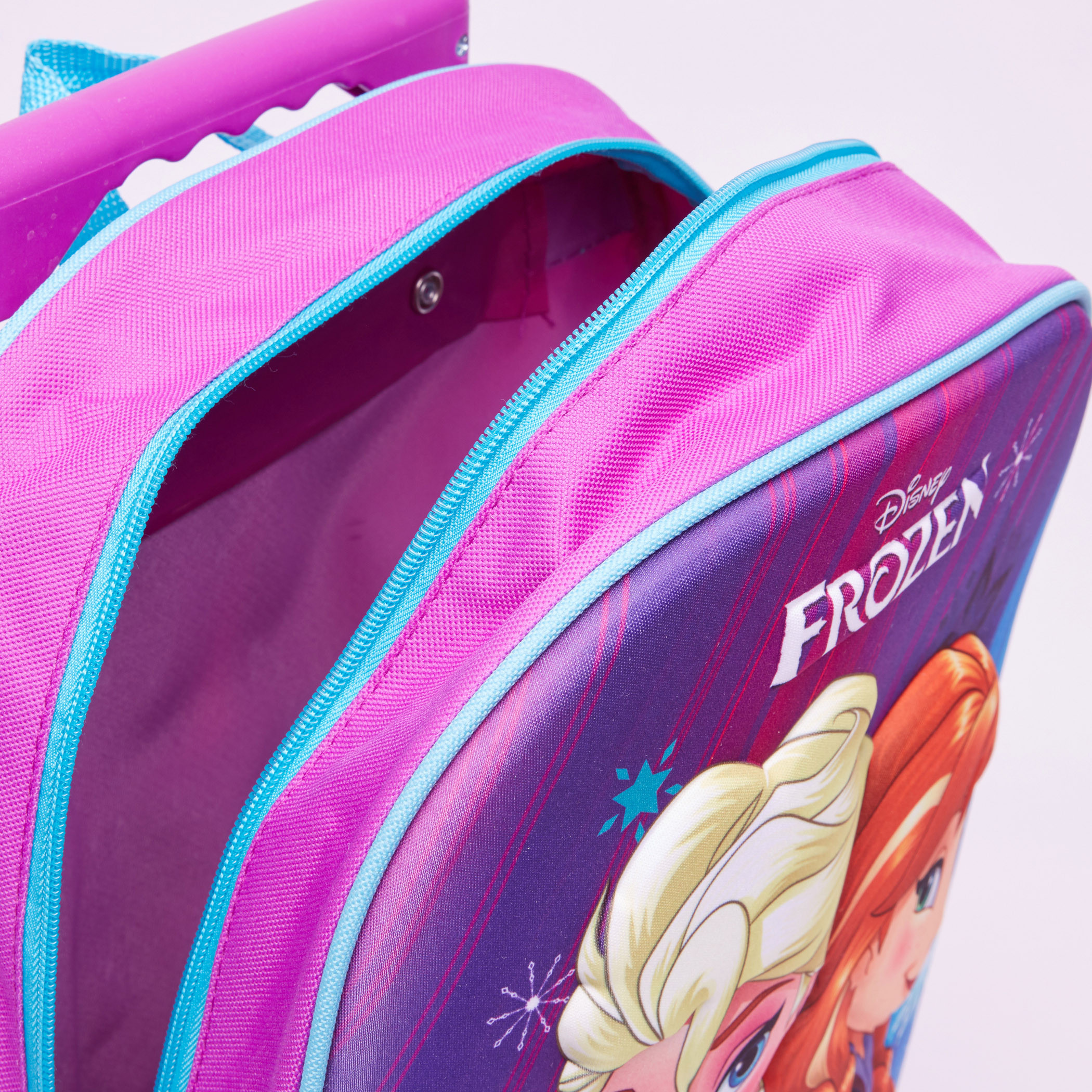 طقم حقيبة ظهر بعجلات بطبعة فروزن من 3 قطع-school-bagsandbackpacks-trolleybags-image-6