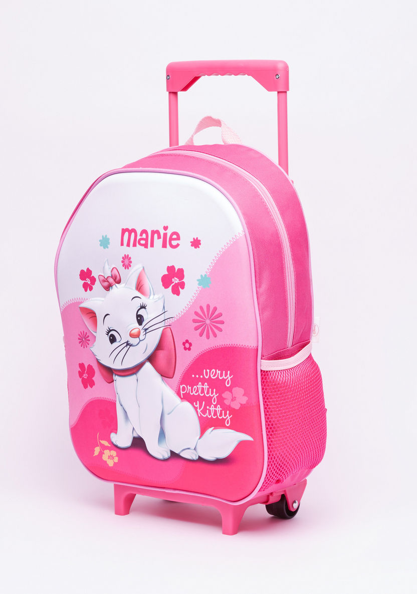 Marie the Cat Printed 3-Piece Trolley Backpack Set-School Sets-image-1