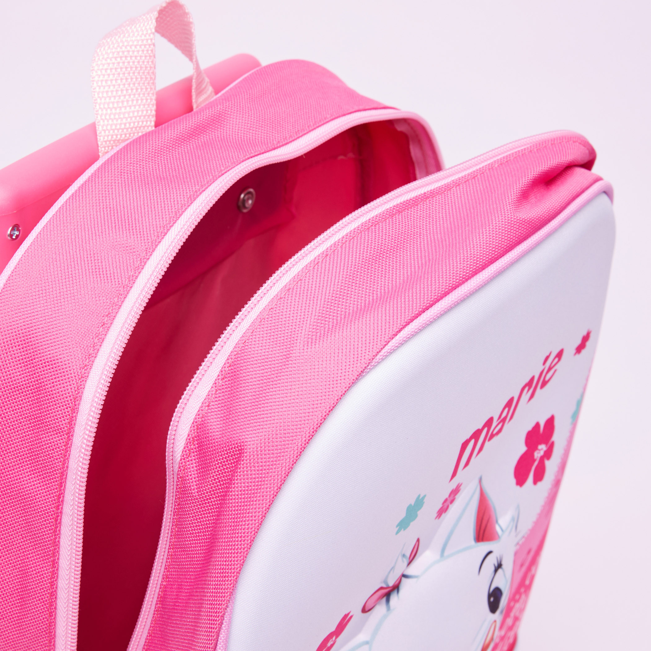 Marie the Cat Printed 3-Piece Trolley Backpack Set-school-bagsandbackpacks-trolleybags-image-6