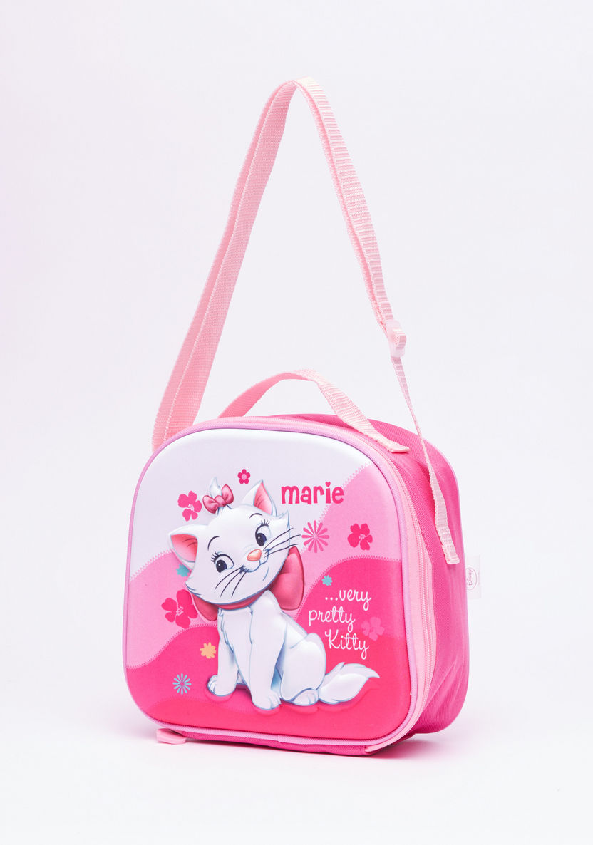 Marie the Cat Printed 3-Piece Trolley Backpack Set-School Sets-image-6