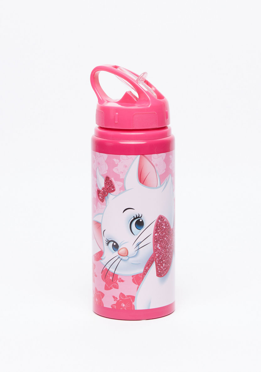 Marie the Cat Printed Water Bottle-Water Bottles-image-0