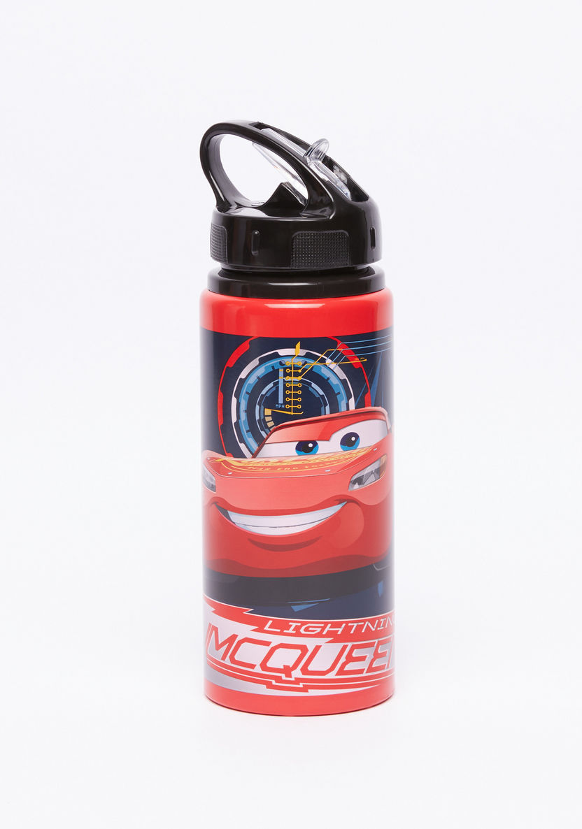 Cars Jackson Storm Printed Water Bottle with Spout-Water Bottles-image-0