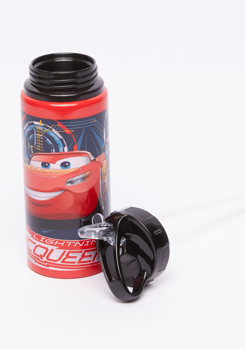 Cars Jackson Storm Printed Water Bottle with Spout-Water Bottles-image-2