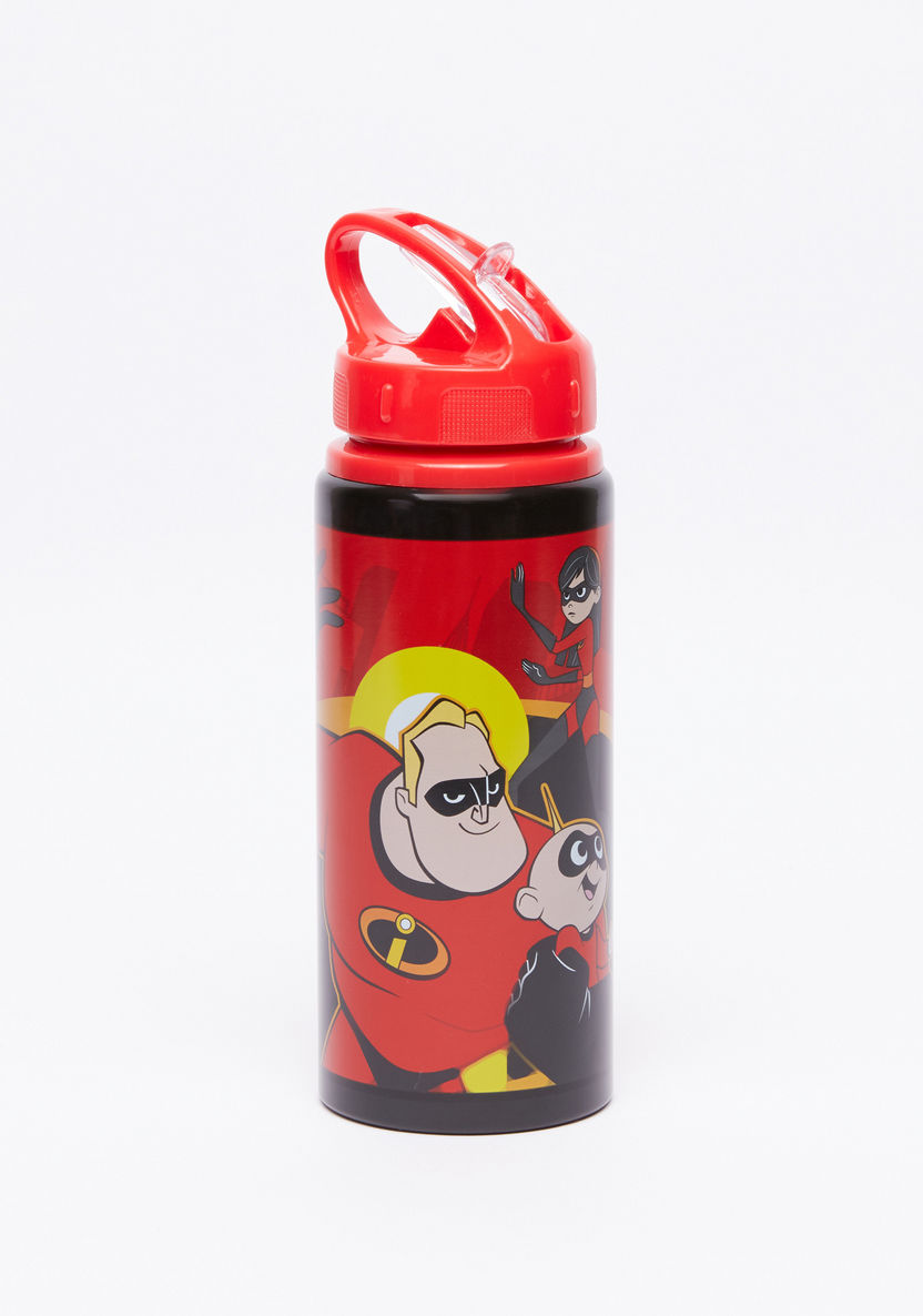 The Incredibles Printed Water Bottle with Spout-Water Bottles-image-0