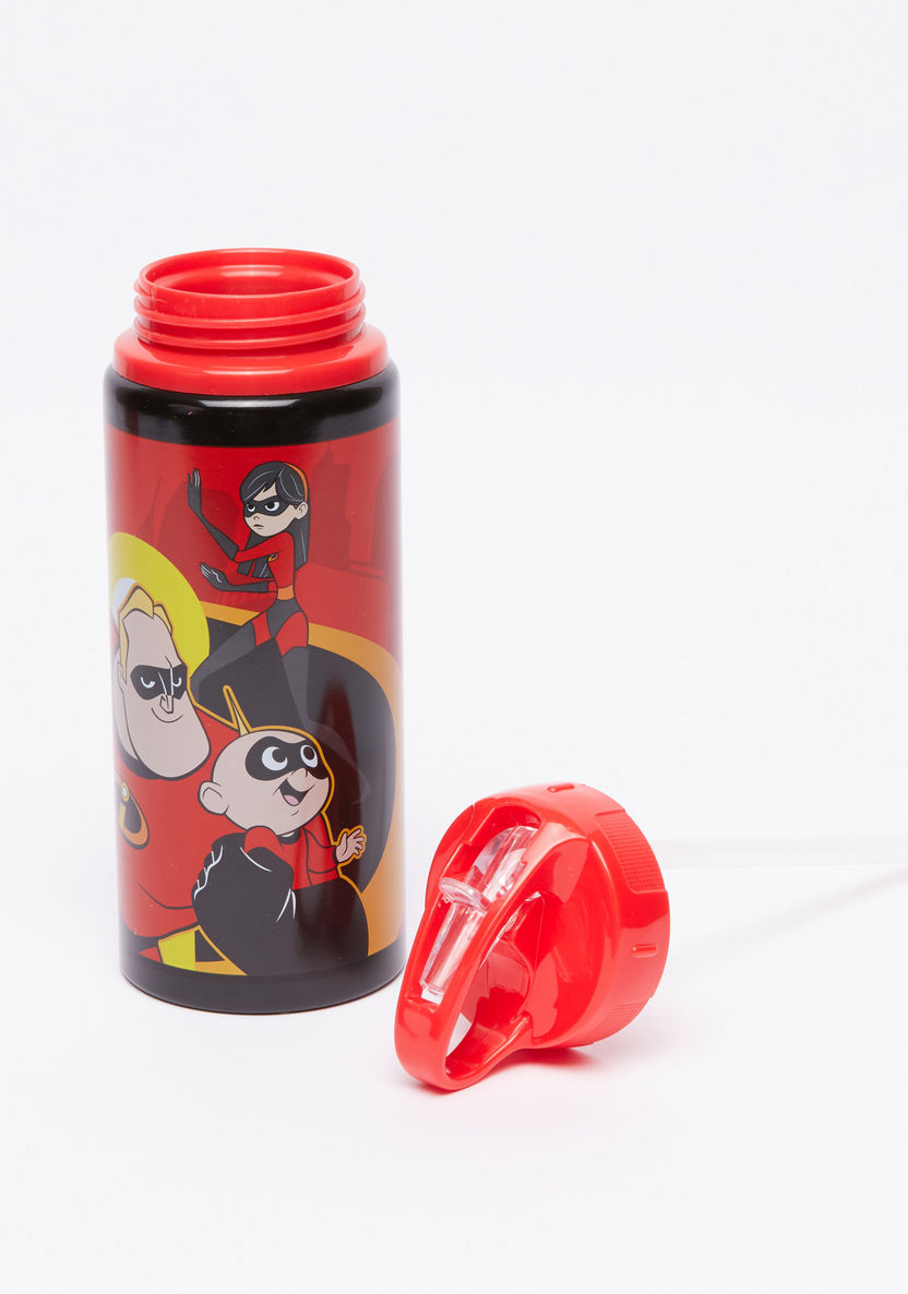 The Incredibles Printed Water Bottle with Spout-Water Bottles-image-2