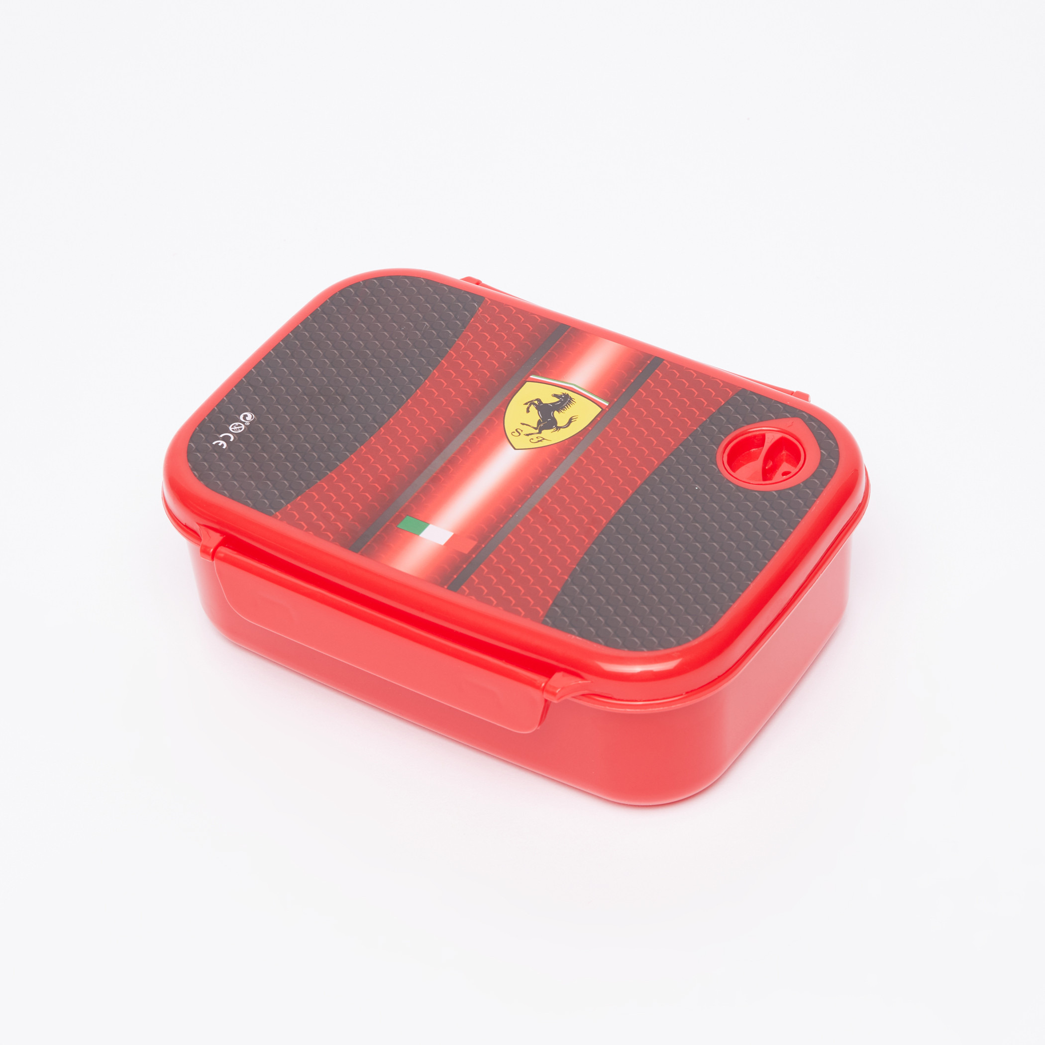 صندوق غداء بمشبك إغلاق وطبعات فيراري-school-lunchessentials-lunchboxes-image-1