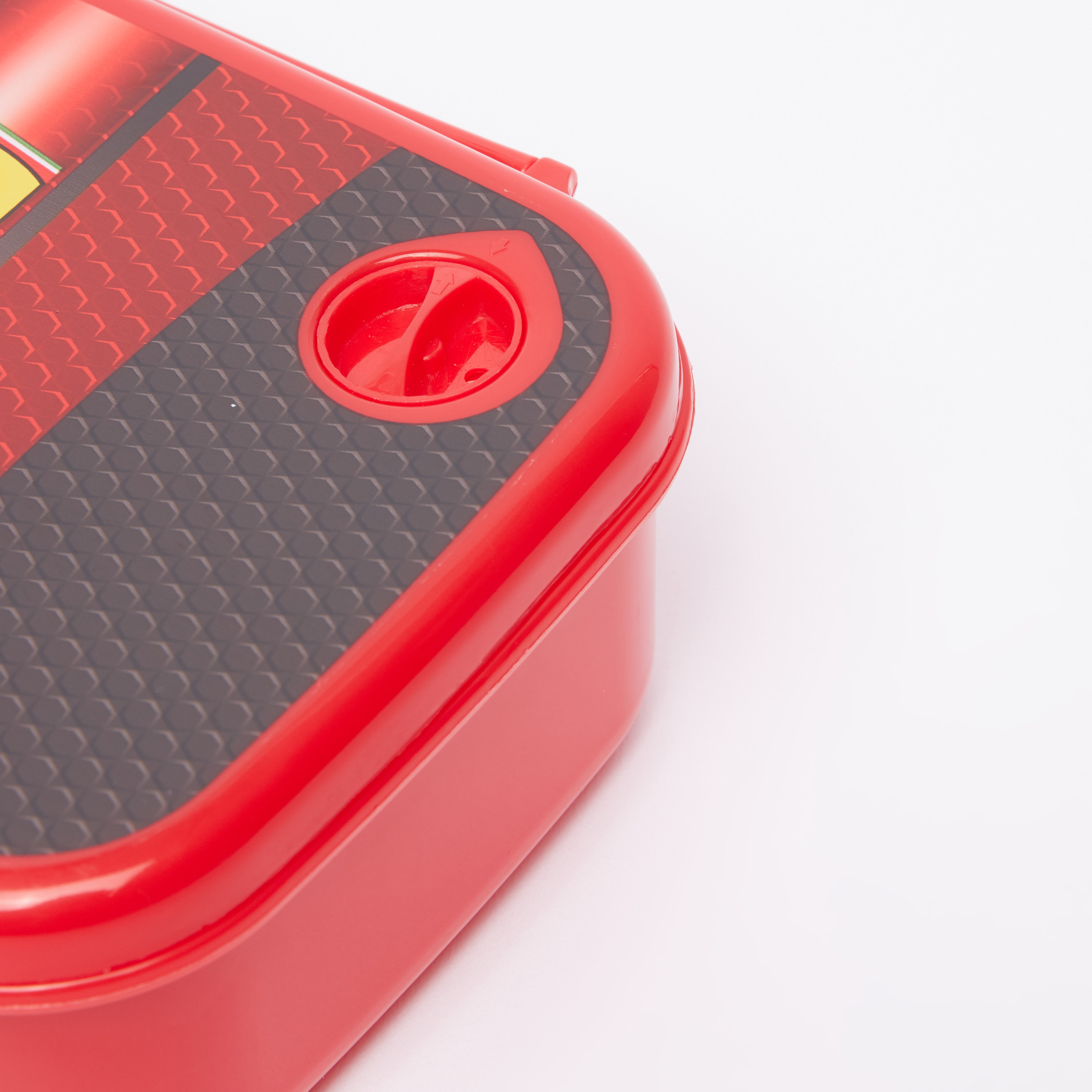 Ferrari Printed Lunchbox with Clip Closure-school-lunchessentials-lunchboxes-image-2
