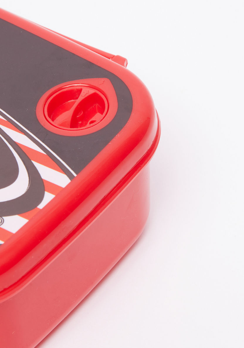 Ferrari Printed Lunchbox with Clip Closures-Lunch Boxes-image-1