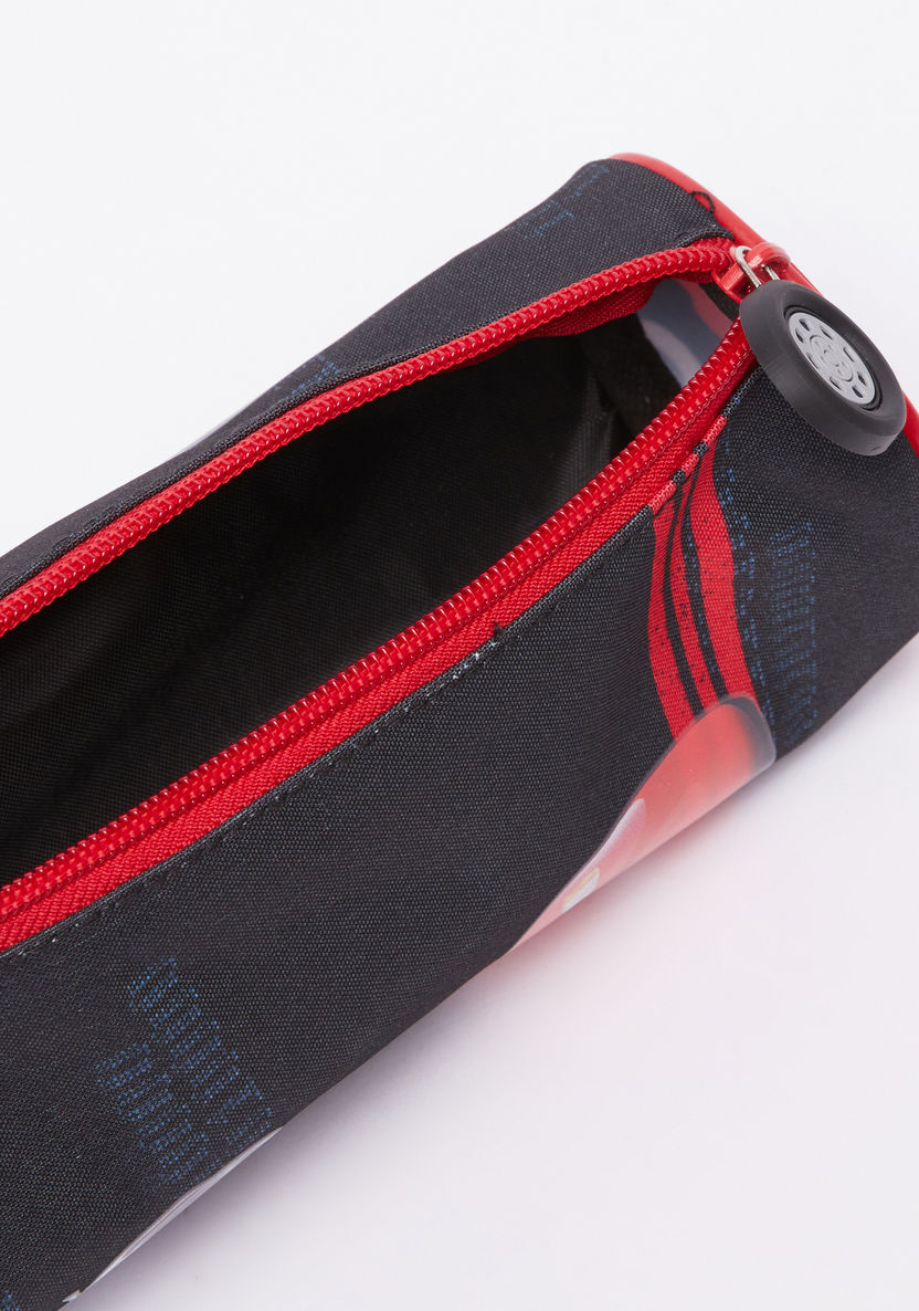 Cars Printed Pencil Case with Zip Closure-Pencil Cases-image-3