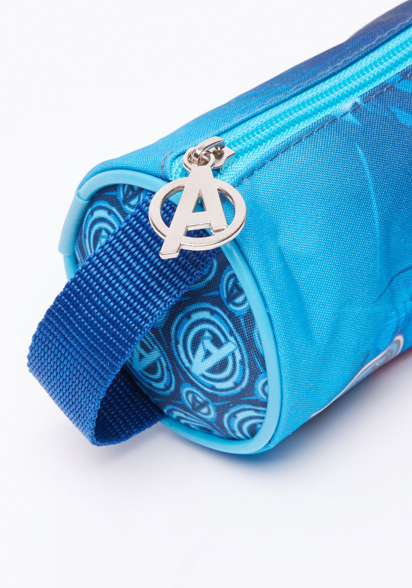 Avengers Printed Pencil Case with Zip Closure-Pencil Cases-image-2