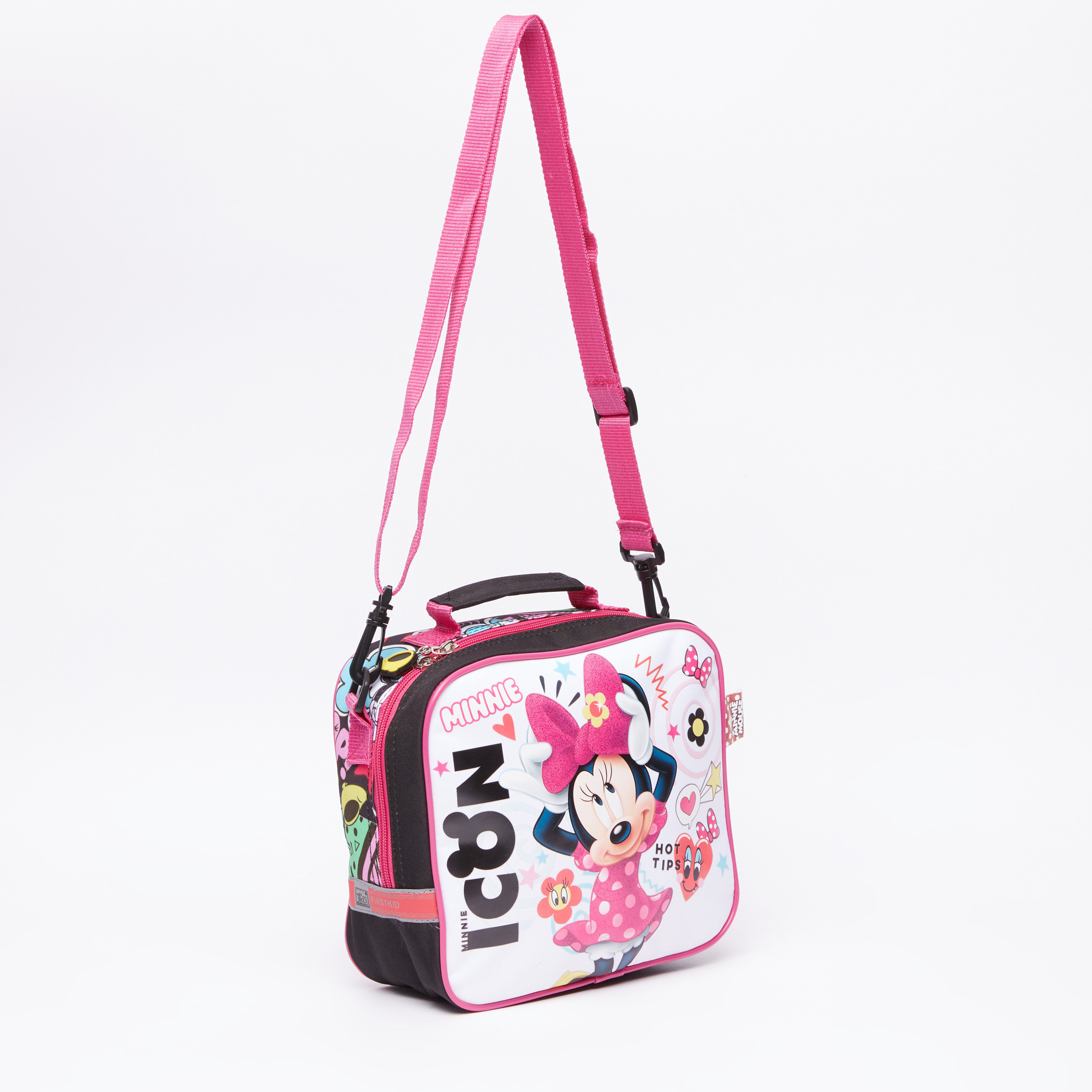 حقيبة غداء بسحّاب إغلاق وطبعات ميني ماوس-school-lunchessentials-lunchbags-image-1