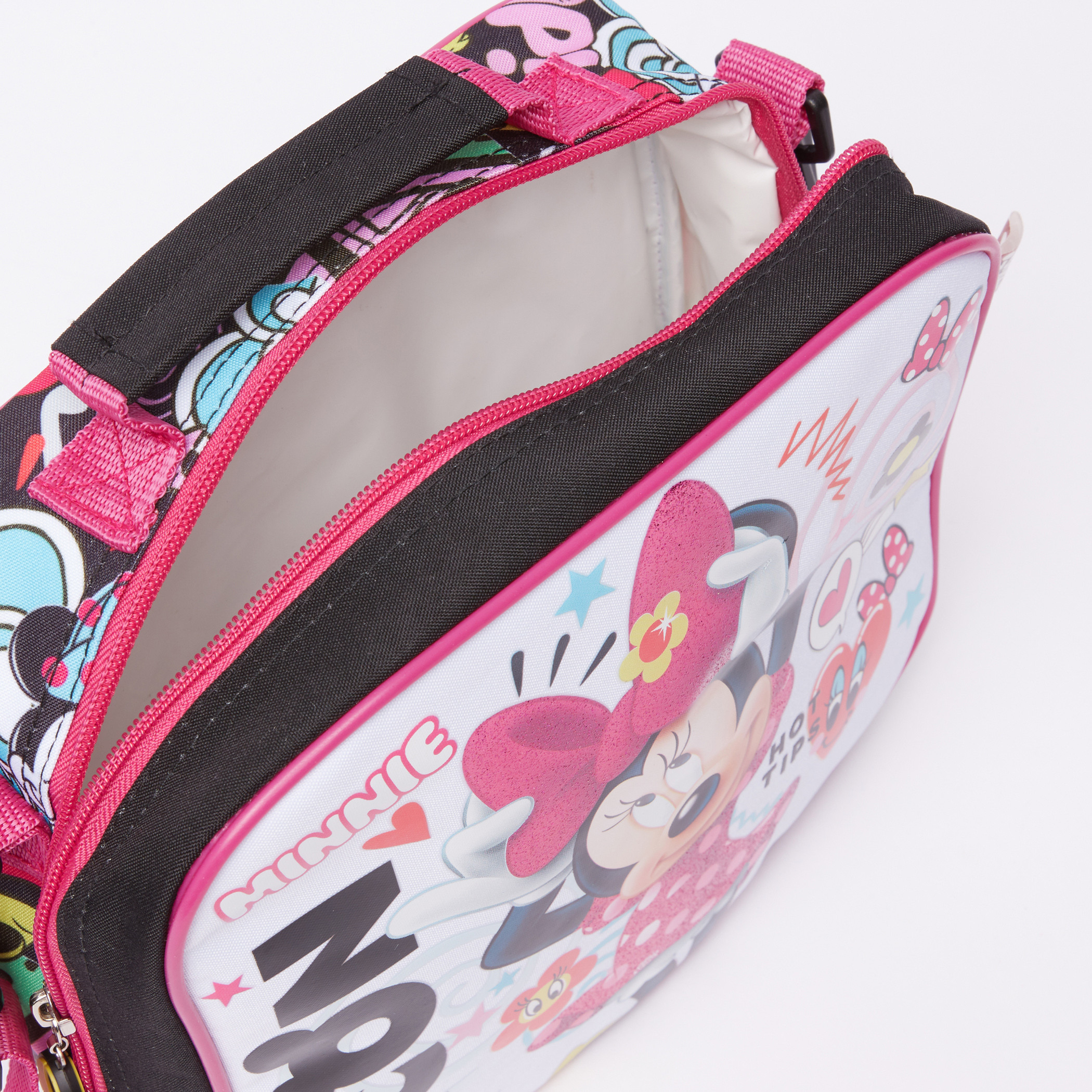 حقيبة غداء بسحّاب إغلاق وطبعات ميني ماوس-school-lunchessentials-lunchbags-image-5
