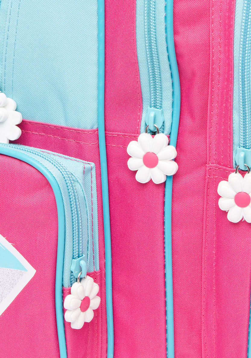 Shimmer and Shine Printed Backpack with Adjustable Straps-Backpacks-image-2
