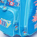 Pj Masks Printed Trolley Backpack with Zip Closure-Trolleys-thumbnail-2