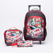 Juniors Printed 3-Piece Trolley Backpack Set with Zip Closure-School Sets-thumbnail-0