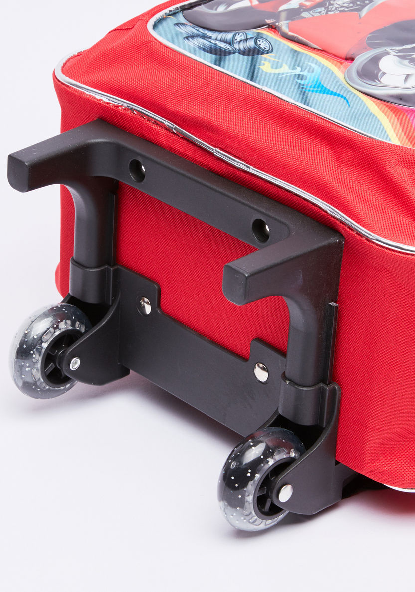 Juniors Printed 3-Piece Trolley Backpack Set-School Sets-image-3